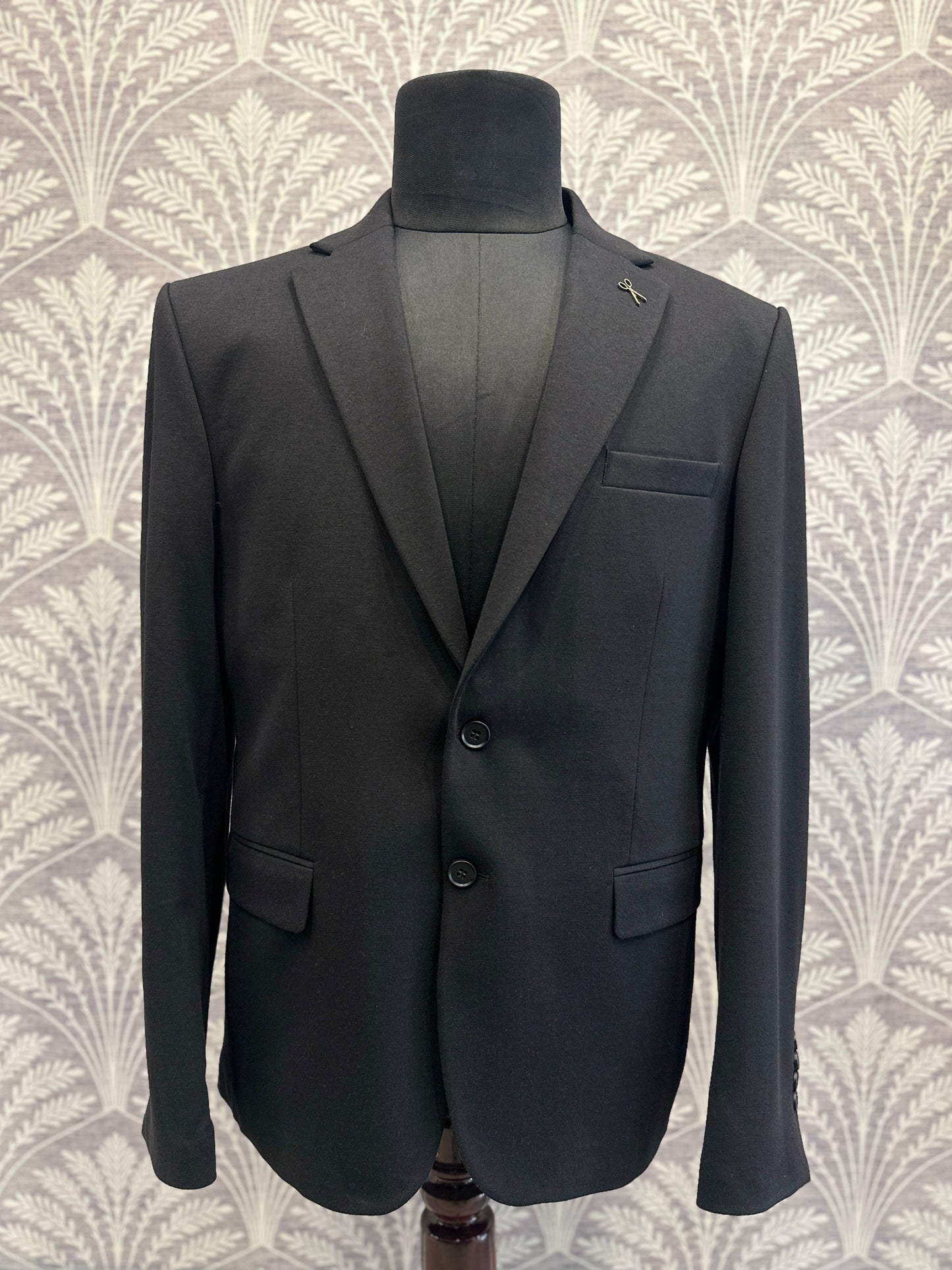 Classic Black Slim Fit Blazer (Imported)