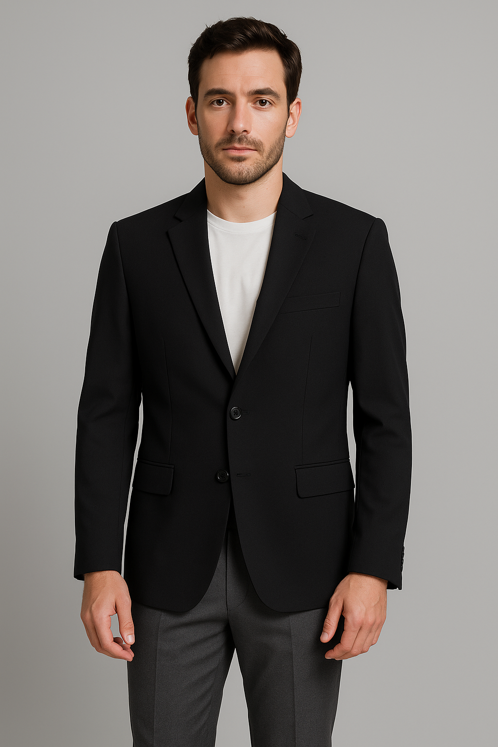 FalconCC Pleat Suit - Black