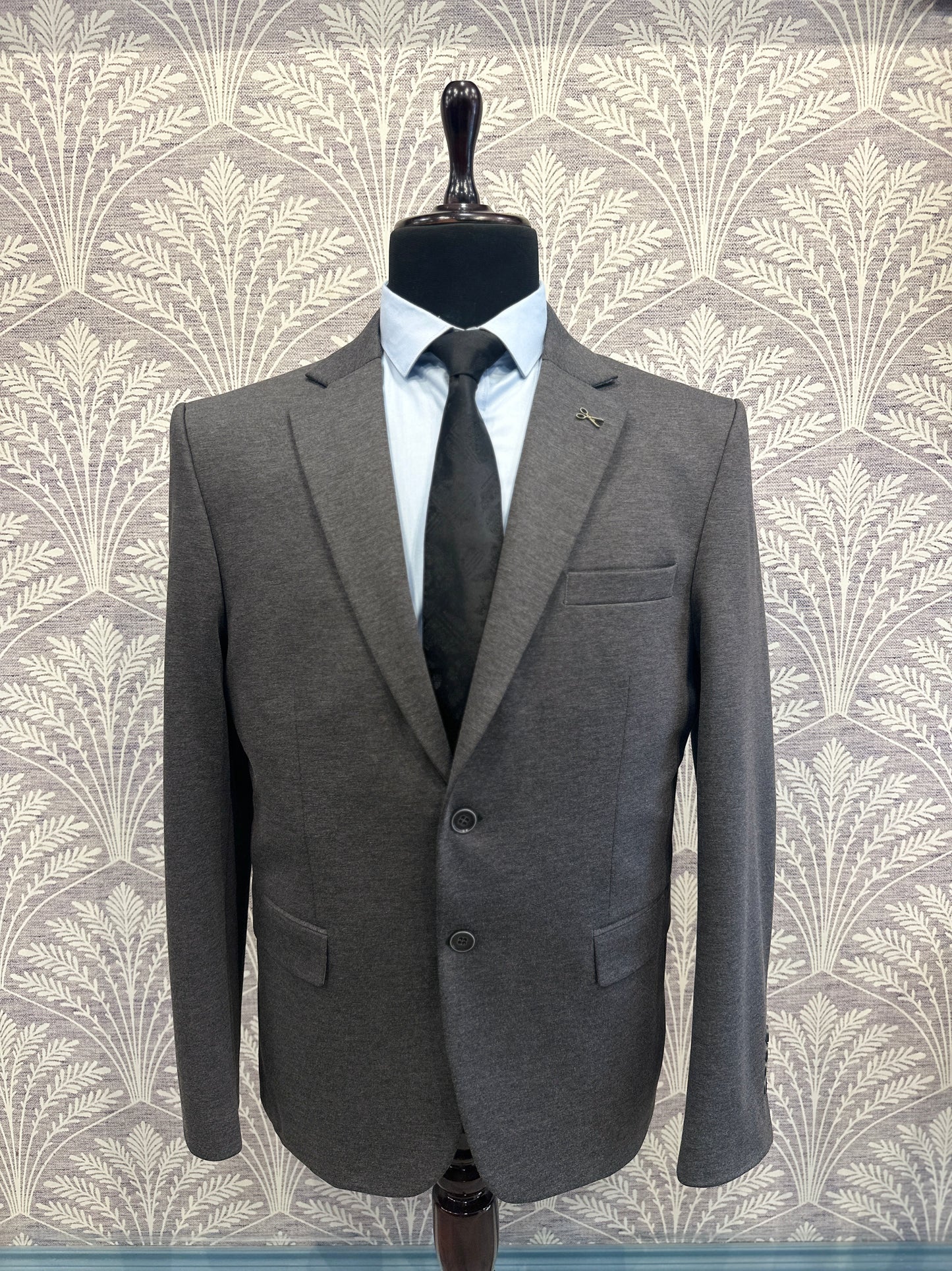 Grey Slim Fit Blazer (Imported)