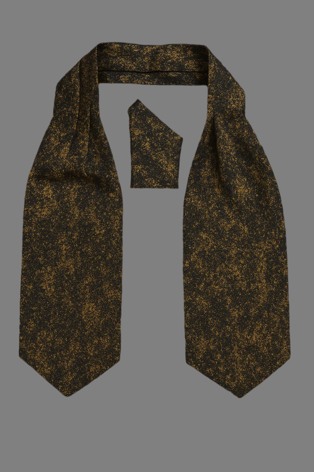 Men’s Luxurious Imported Ascot Tie with Matching Pocket Square – Multi-Color Variants