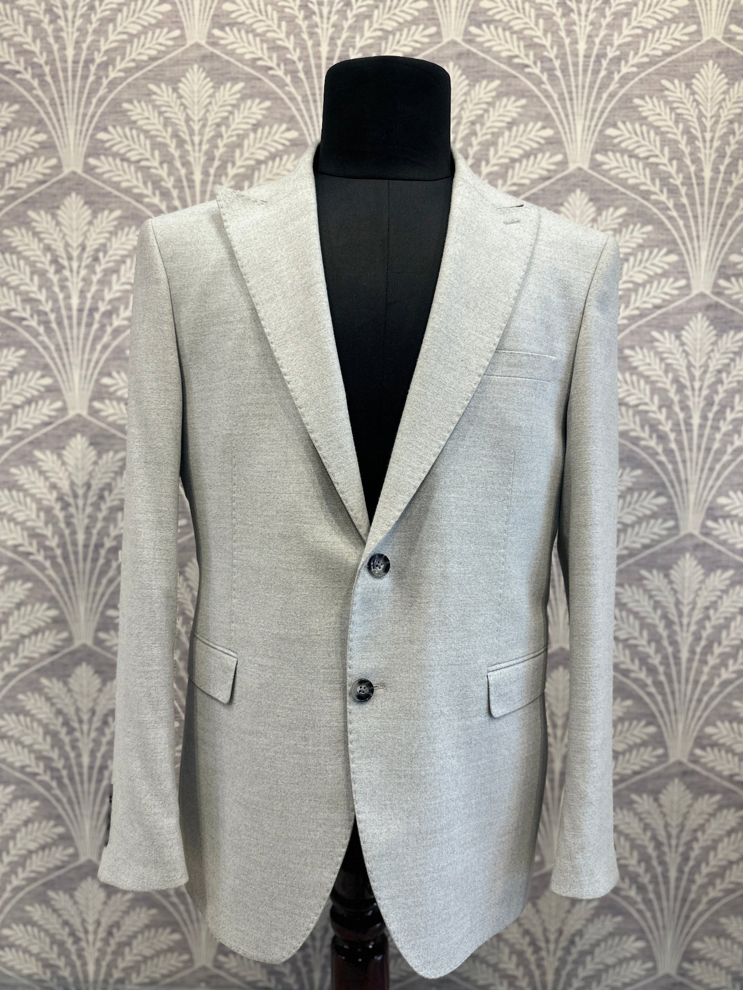 Frosted Grey Blazer Slim-fit (Imported)